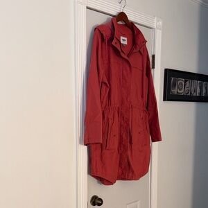 Old Navy Women's Utility Jacket in Coral